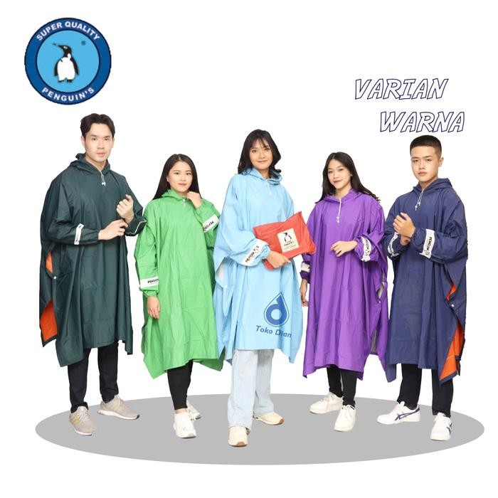 Jas Hujan Penguin Ponco Lengan LGX-777