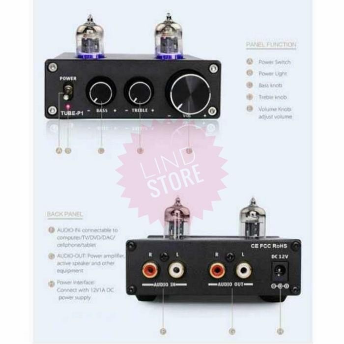 Preamplifier Tube Pre Amp Tabung Hifi Stereo Sound Quality