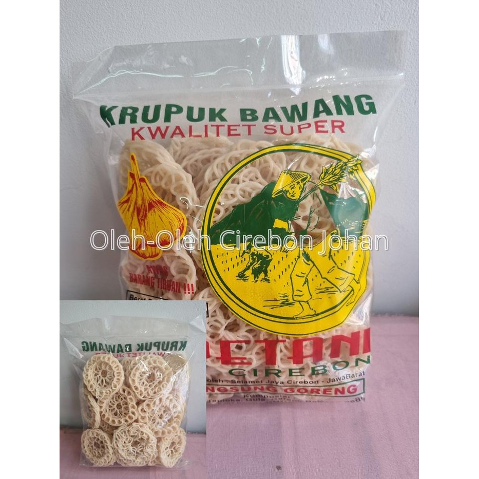 

Pilihan- Krupuk Bawang Petani Lebar - Petani Bawang Asli - Petani Bawang Renyah - Petani Bawang
