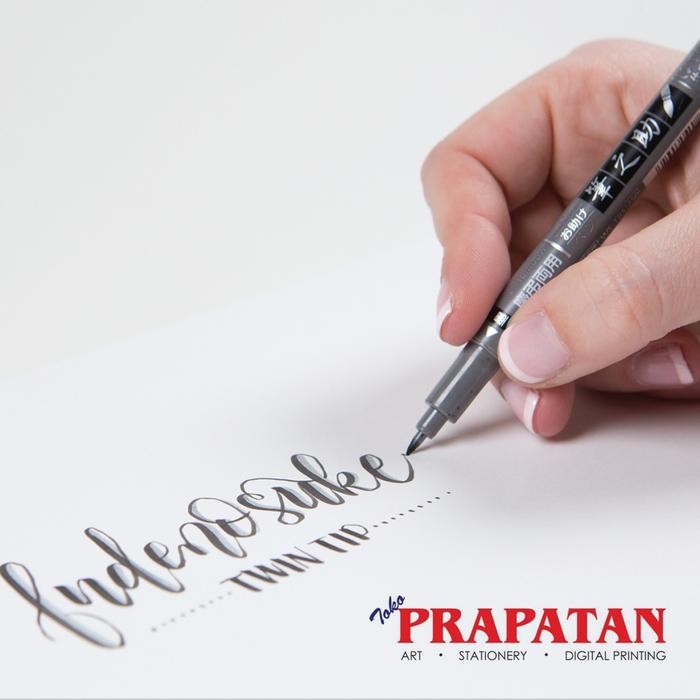 

Pilihan- Tombow Fudenosuke Brush Pen - Twin Tip