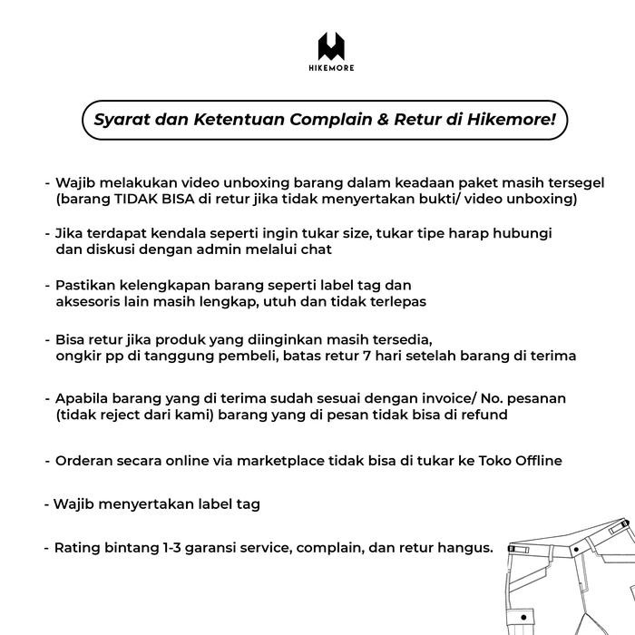 New // Topi Rimba Hikemore Tambora Gunung Adventure Gunung Traveling Outdoor // 100% Original