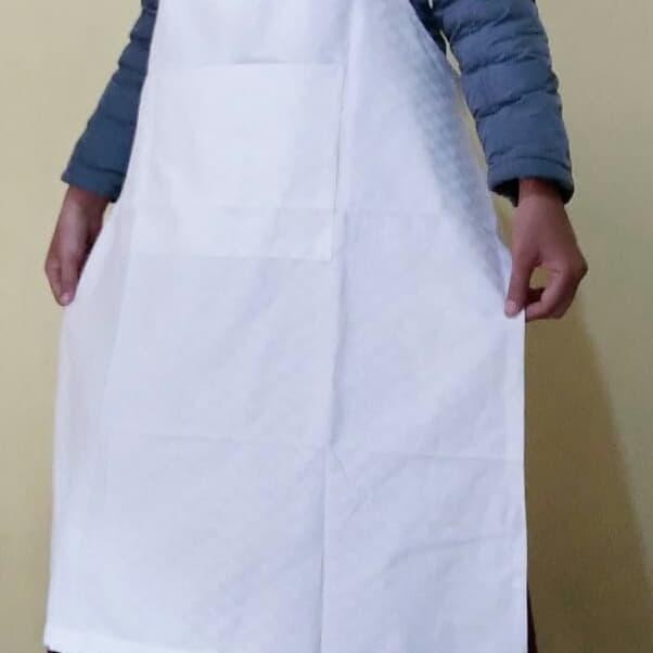 Melayani Faktur Pajak Celemek Putih,Apron, Apron Putih, Celemek Masak,Celemek Dapur,Celemek
