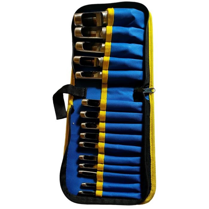 

Pilihan- Plong Pelubang Kulit Set - Alat Pembolong Pelubang Kulit Set 15 Pcs