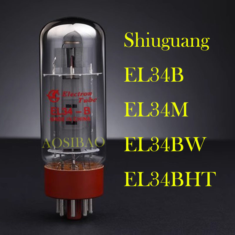 BEST ShuGuang EL34-B EL34M EL34BW EL34BHT EL34 Vacuum Tube Replaces 6CA7 EL34B 6P3P 5881 6550 EL34 T