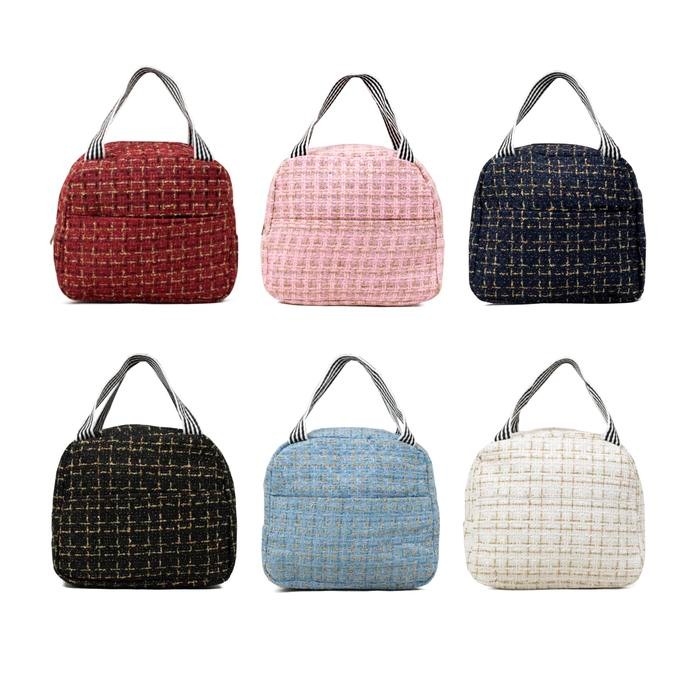 Sale Opiobags Lunchbag / Tas Bekal / Tas Kotak T4 Makan / Tas T4 Penyimpanan Makan Alumunium Foil /