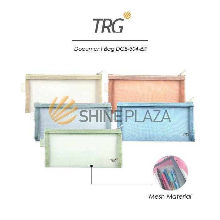 

TRG Document Bag Mesh Bill DCB-304 - Tas Map Dokumen Giro Tempat Alat Tulis Pensil TRG
