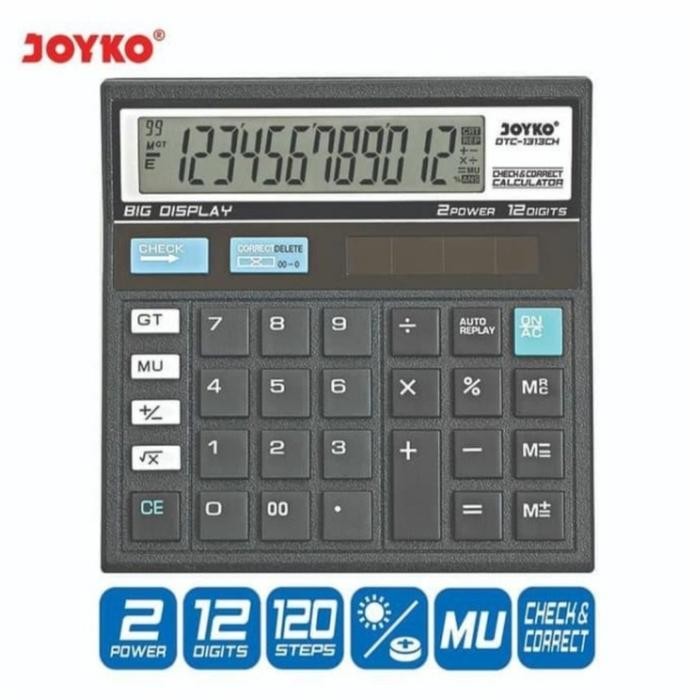 

JOYKO DTC-1313CH Check & Correct Calculator Kalkulator Bisa Cek Ulang