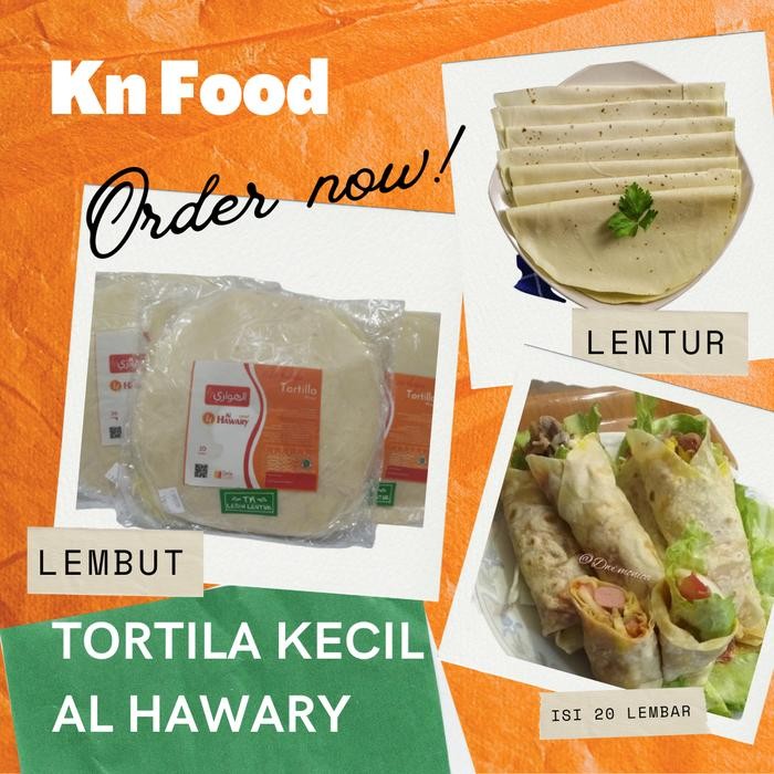 

Pilihan- Tortila Kebab Kulit Kebab - Libanes Kecil Diameter 20 Cm - Isi 20