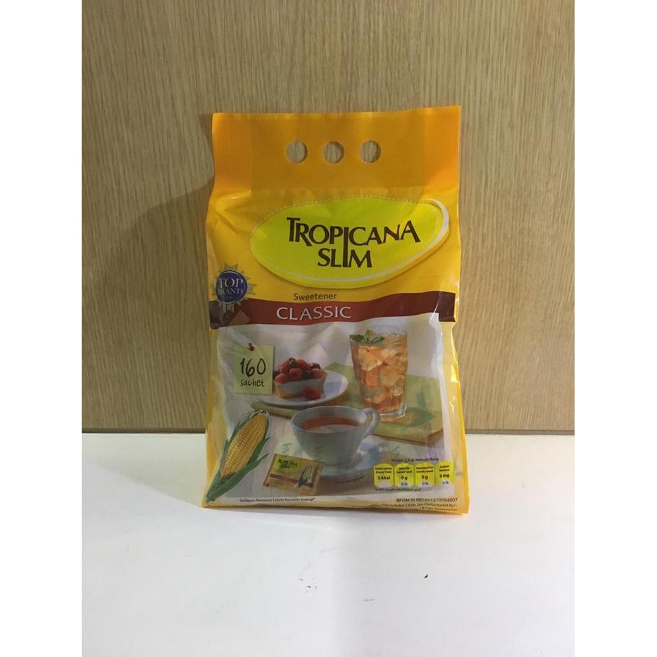 

Pilihan- Gula Diet Tropicana Slim Isi 160 Sachet