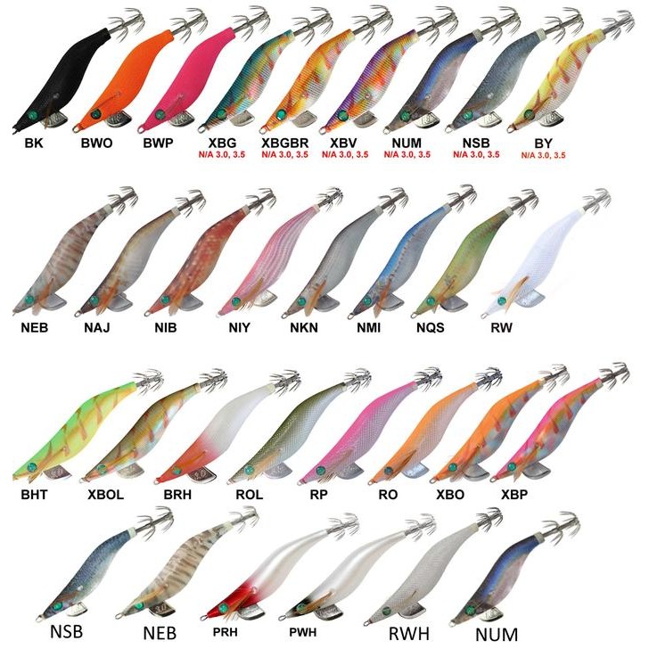 Yamashita Egi Sutte R Size 1.5 1.8 2.2 2.5 3.0 Eging Umpan Cumi Sotong