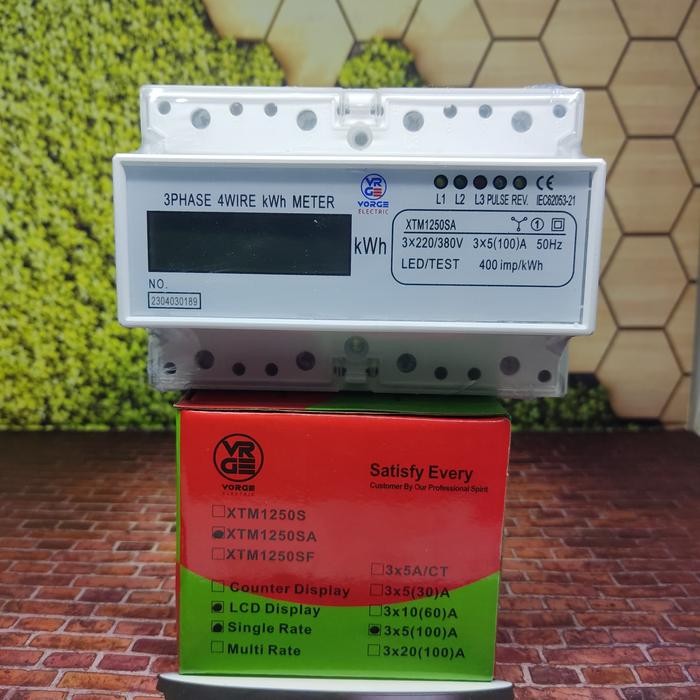 KWH METER 3 PHASE DIGITAL/KWH METER 3PHASE DIGITAL FORT CT XTM1250SA