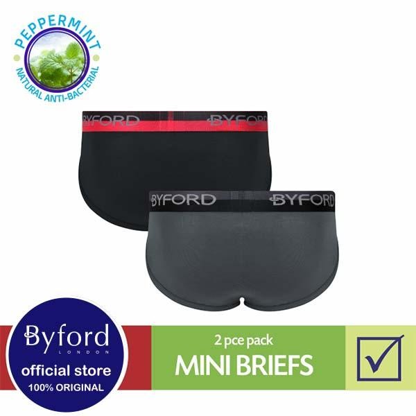 BYFORD CELANA DALAM PRIA MINI BRIEF 2 WARNA / PACK -PBYB16M2S