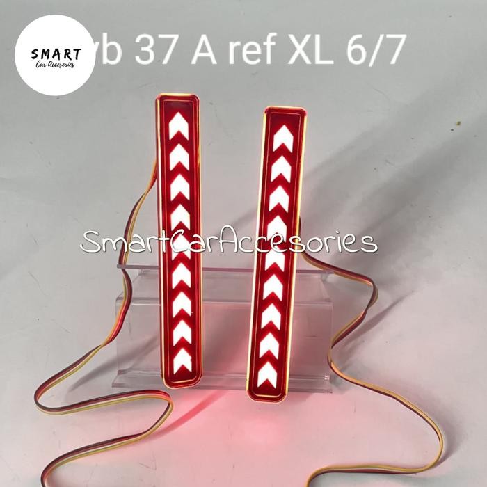 LAMPU REFLEKTOR BUMPER BELAKANG LED ERTIGA XL7 2018 2019 2020 2021 ON