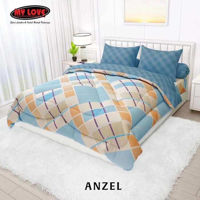 NEW PRODUK BED COVER / BEDCOVER MY LOVE 180X200 / BED COVER 180X200 MY LOVE TUTI FRUITY