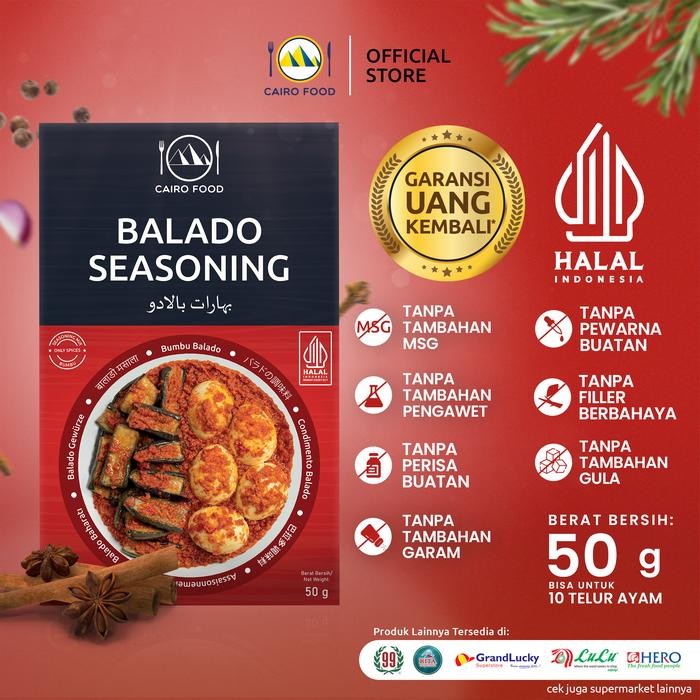 

Stok Baru Bumbu Balado Seasoning - Cairo Food