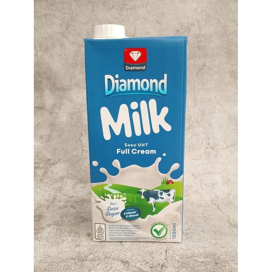 

Pilihan- Susu Diamond Uht Fullcream 1 Liter