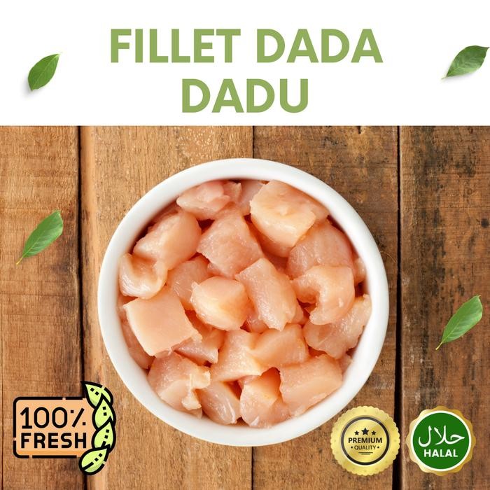 Pilihan- Fillet Dada Dadu Daging Ayam Dadu Kotak
