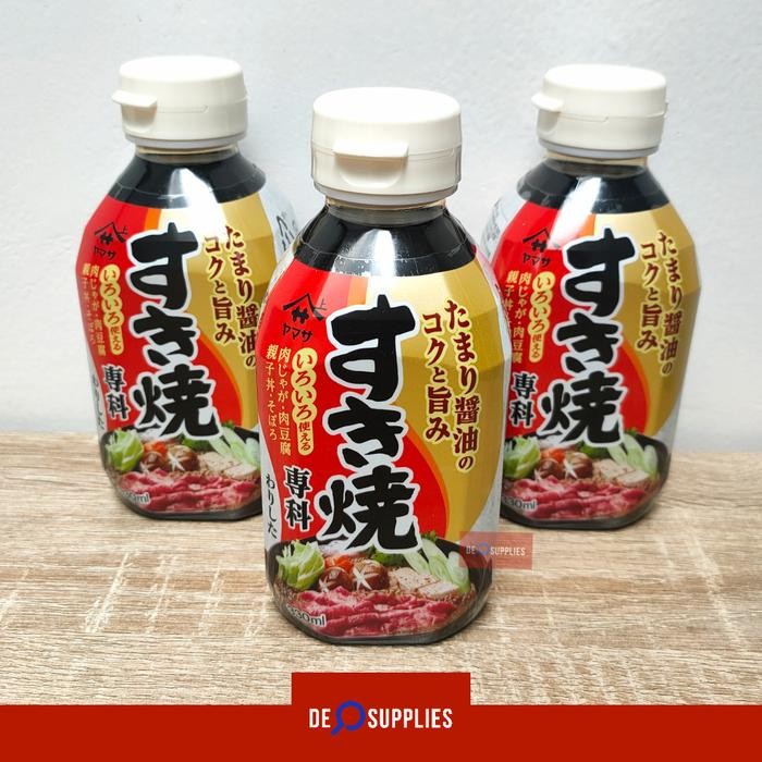 

TERMURAH Yamasa Sukiyaki Senka 330ml - Bumbu Sukiyaki Saus Premium Jepang Saos READY STOCK