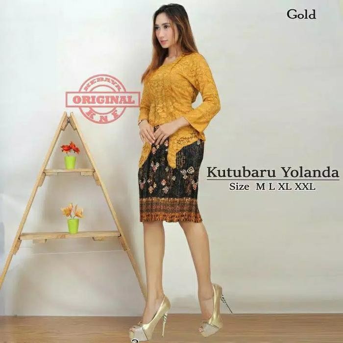SETELAN KEBAYA KUTU BARU YOLANDA KEBAYA MODERN KEBAYA PESTA