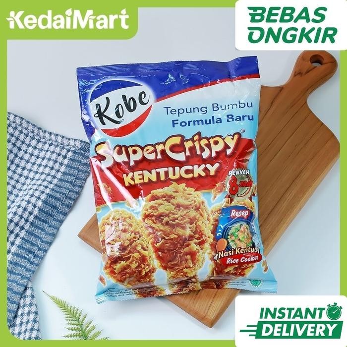 

TERLARIS Tepung Kobe Kentucky Super Crispy 850 Gram READY STOCK
