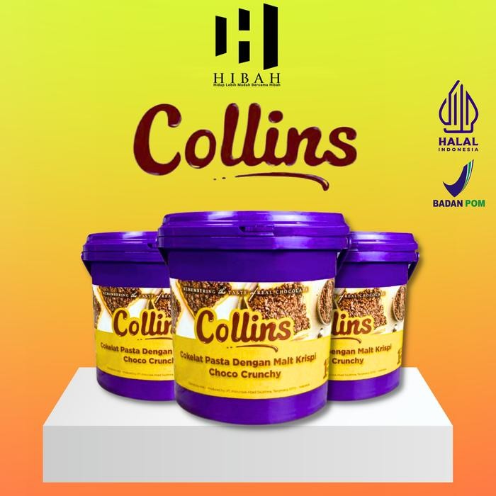 

New (CIREBON COD) COLLINS CHOCO CRUNCHY 1 KG