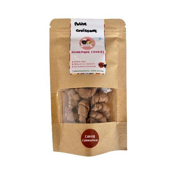 Blackie and Zeela Carob Cinnamon Petite Croissant Dog Treats