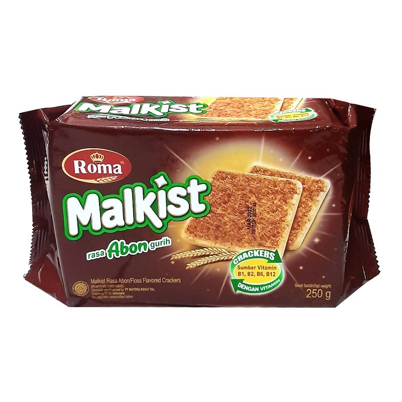 

S73648 ROMA MALKIST ABON BISCUIT 224GR PACK MAJU BERSAMA (20250910)