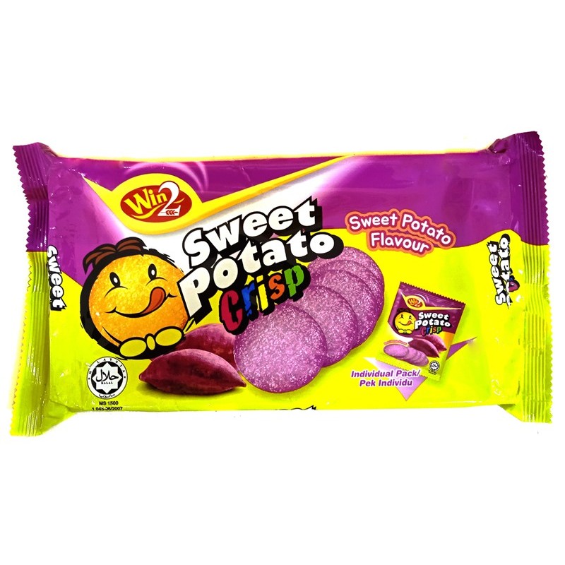 

S42318 WINZ SWEET POTATO CRISP SNACK MALAYSIA 120GR BKS MAJU BERSAMA (20250910)