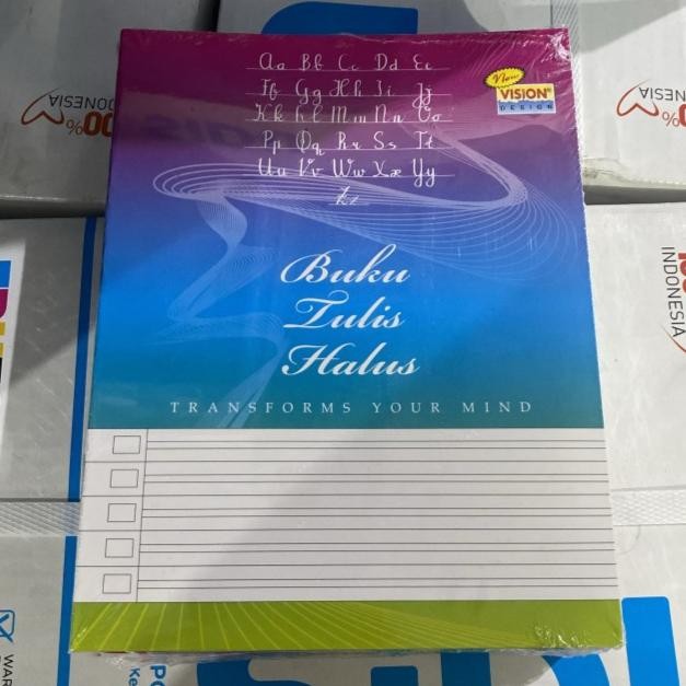 

OJ Buku Tulis TK HALUS VISION 38 lembar 1 pak (10 buku) / Garis 3