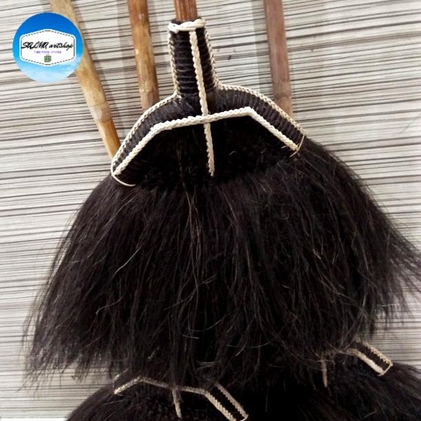 TERLARIS sapu ijuk super/sapu lantai ijuk tebal gagang rotan READY STOCK