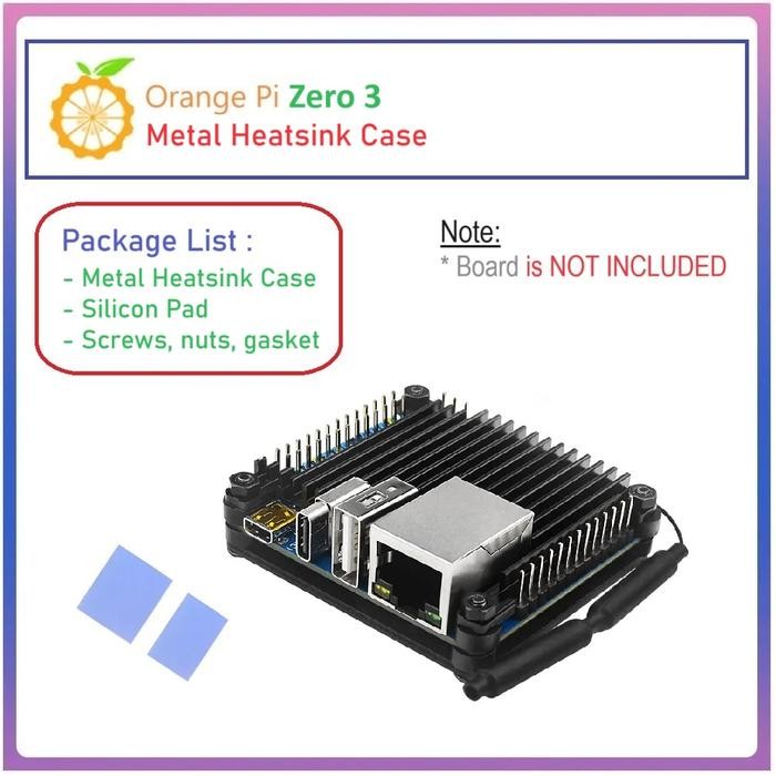 Pilihan- Metal Case - Orange Pi Zero 3