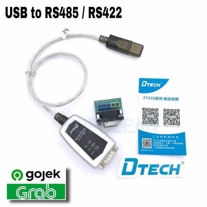 Pilihan- Ugreen Usb To Rs422 Rs485 Rs-422 Rs-485 Serial Port Converter Db9 Male