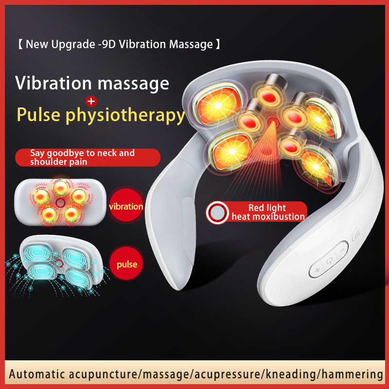 Intelligent Multifunction Neck Massager Cervical Spine Massager Wireless Portable Neck Massager