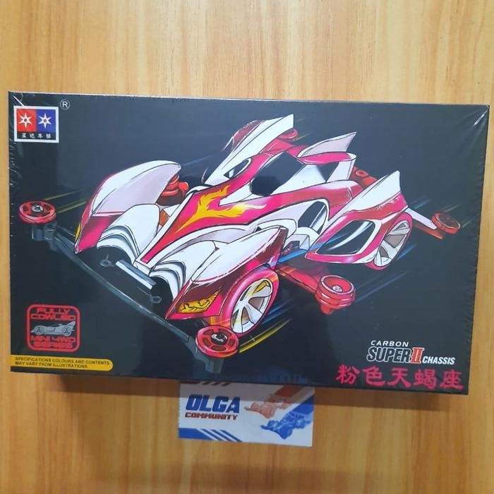 Pilihan- Daxing Mini 4 Wd Shining Scorpion Premium Pink Chassis Super Ii