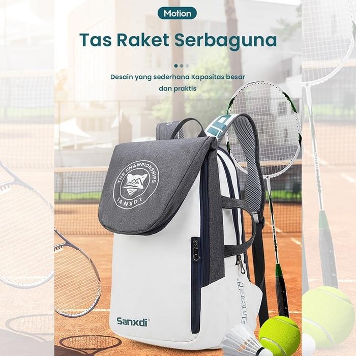 Victor Badminton - Tas Raket Badminton Ransel Raket Multifungsi Foldable Tas Ransel /Tas Tenis /Tas