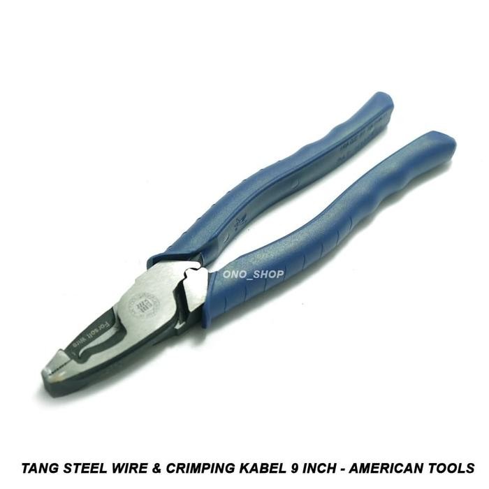Tang Steel Wire & Crimping Kabel 9 Inch - American Tool