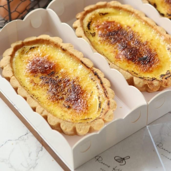 Dus Mika Putih isi 5pcs Dus Kue Bening Transparan Box Kue Brownies