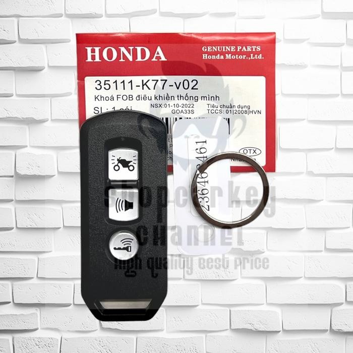 Remote Kunci Motor Keyless Motor Honda Pcx 150 Original