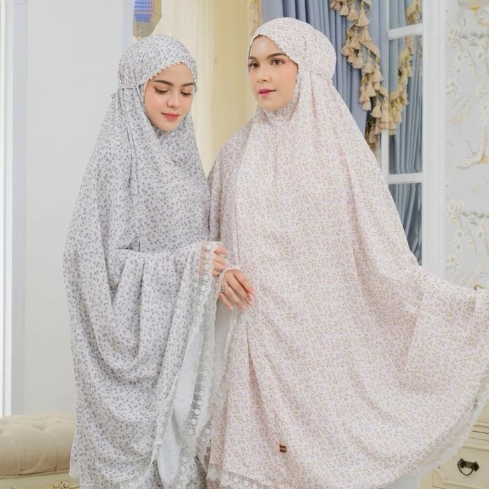 Mukena Nada Series- Mukena Premium Silk Motif