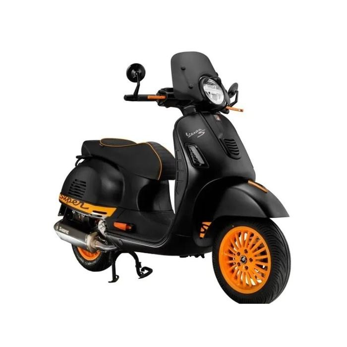 Flyscreen Windshield Smoke Vespa Gts Gtl 3v Iget Abs 150cc 300cc