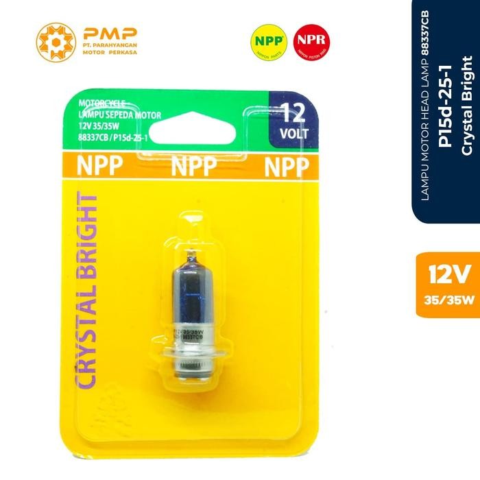 NPP Lampu Motor Bohlam Halogen Lampu depan 88337CB F1 ZR Satria FU