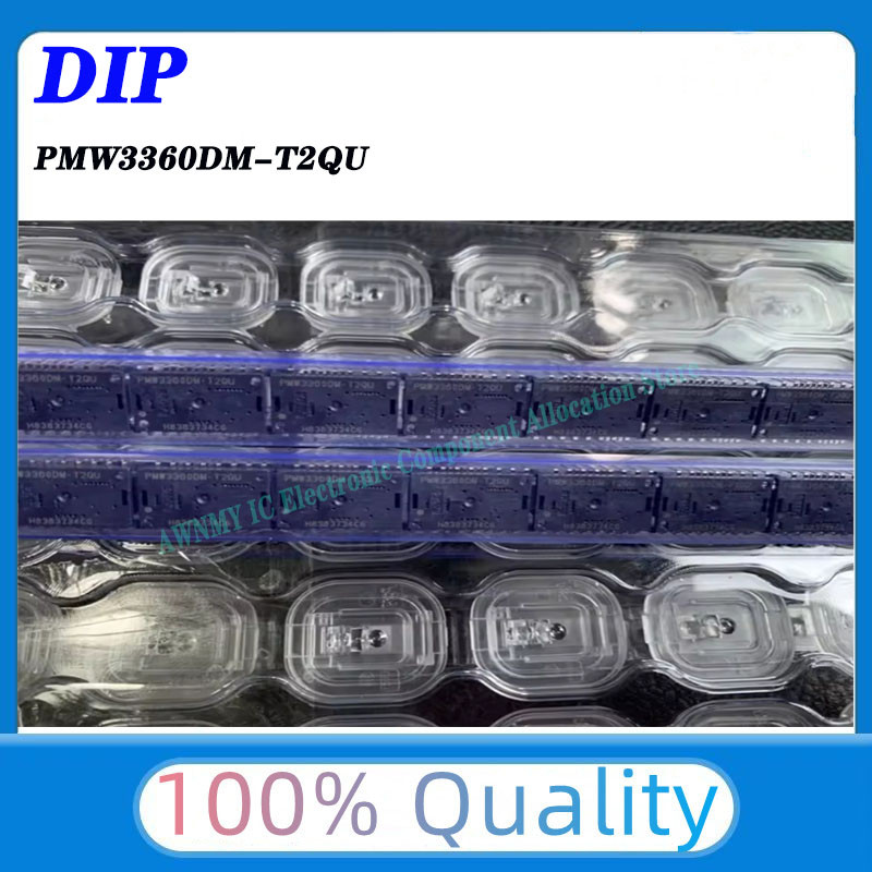 Rahmattshopp 1pcs/lot New and Original PMW3360DM-T2QU + LM19-LSI DIP PMW3360 PMW3360DM sensor with l