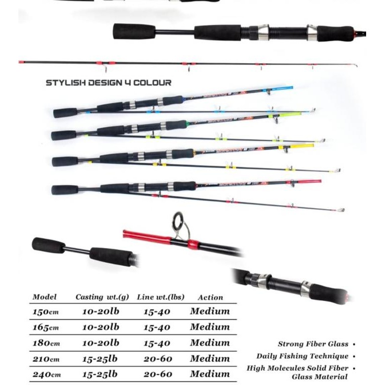Joran Daido Shikari Gojira fiber solid Japan stlye (TERBAIK) (TERBARU) (TERMURAH)