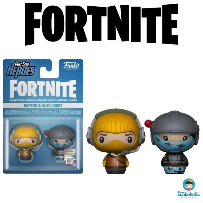 Funko Pint Size Heroes Games Fortnite - Raptor & Elite Agent (2-Pack)