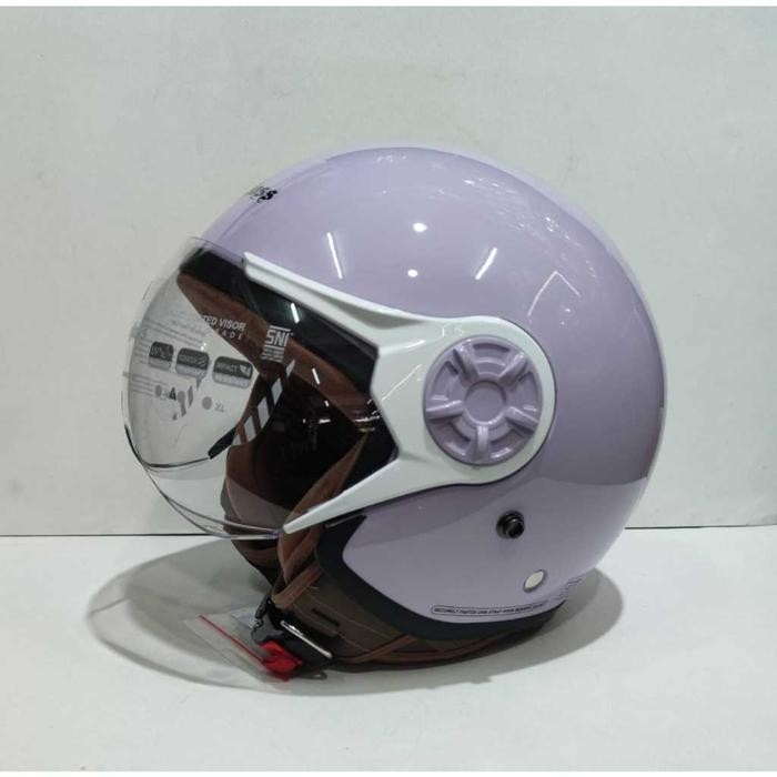 HELM Cargloss Yrh/ Yr Hijab LILAC/UNGU Original