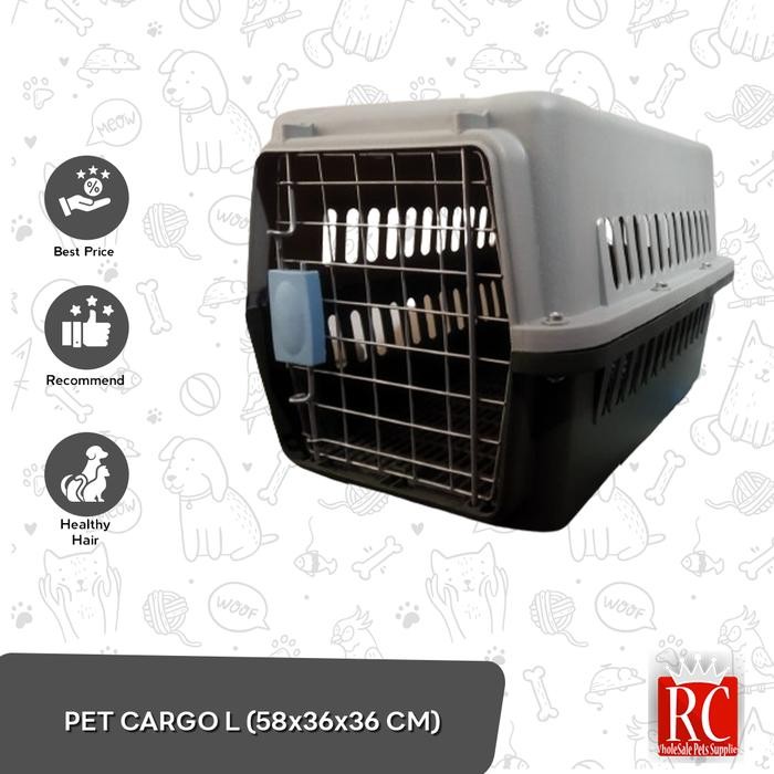 Kandang Kucing / Anjing Portable Ukuran Besar - Pet Cargo L Promo 