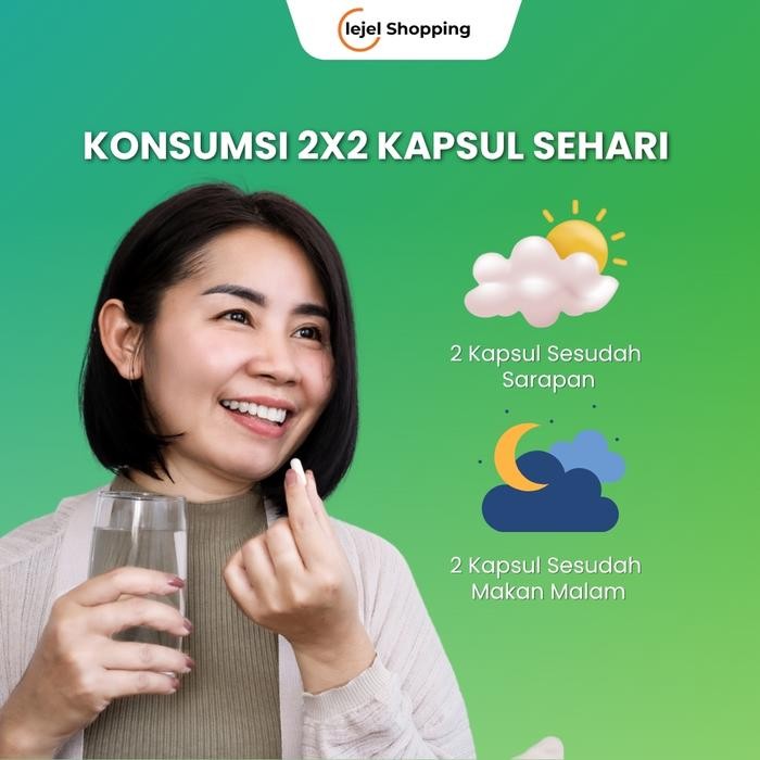 ojm6- Colocasia Suplemen Penambah Pelumas Lutut 1 Box - Lejel Home Shopping