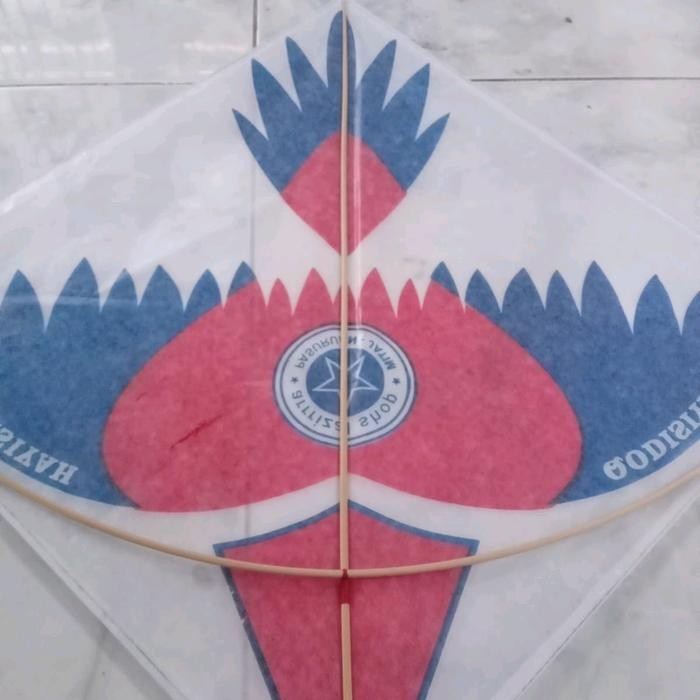 Layangan Super 2 lilitan , 2 warna isi 20 layamgan