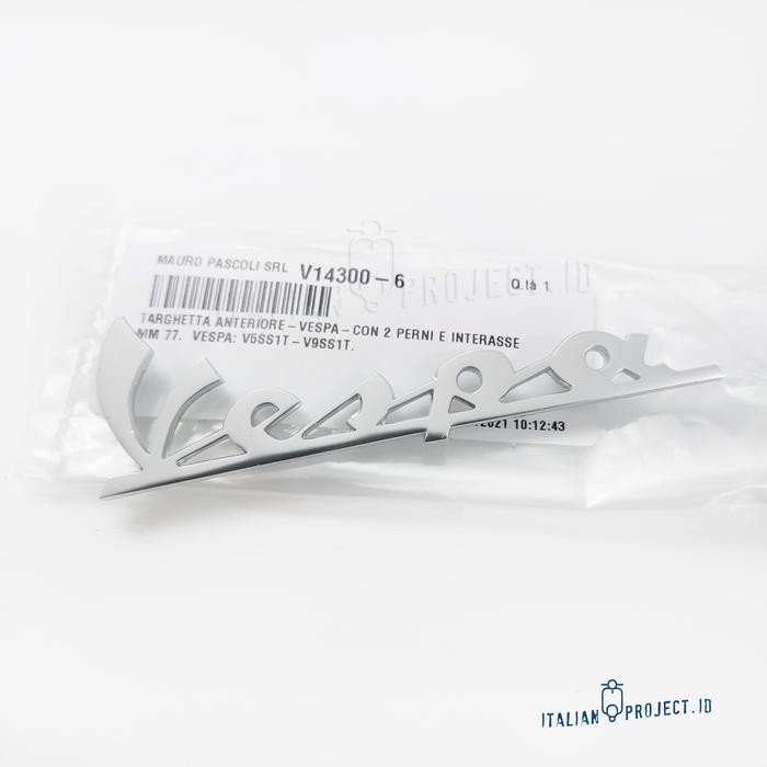 Emblem Vespa Mauro Pascoli Sayap Vespa SS50 SS90