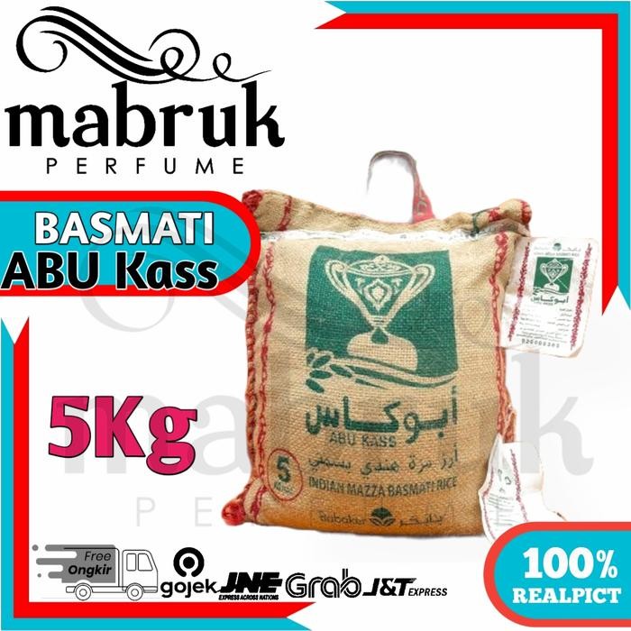 Cepatsampai- Beras Abu Kass Basmati Rice Kas Abukas India